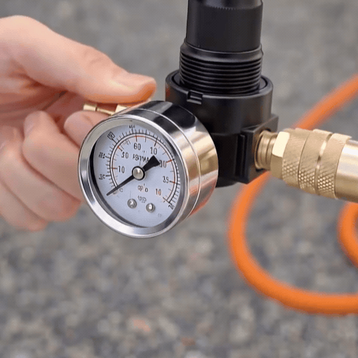 RV Winterization Blowout Kit with Pressure Regulator & Gauge