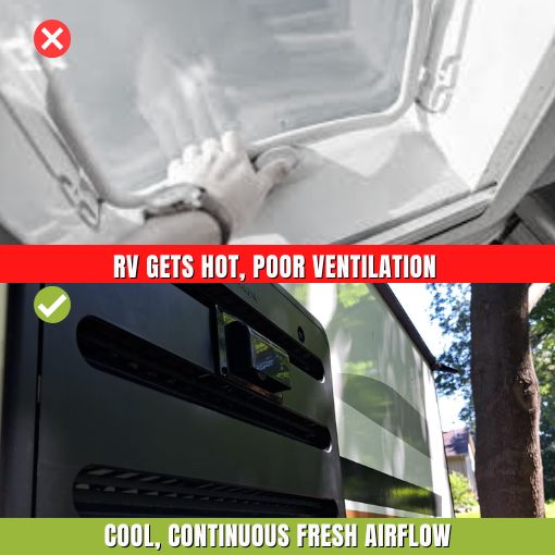 12V RV Side Exhaust Fan