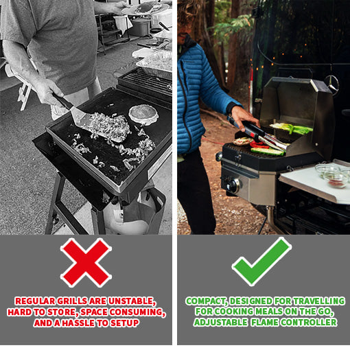 RV Mountable Grilling Station