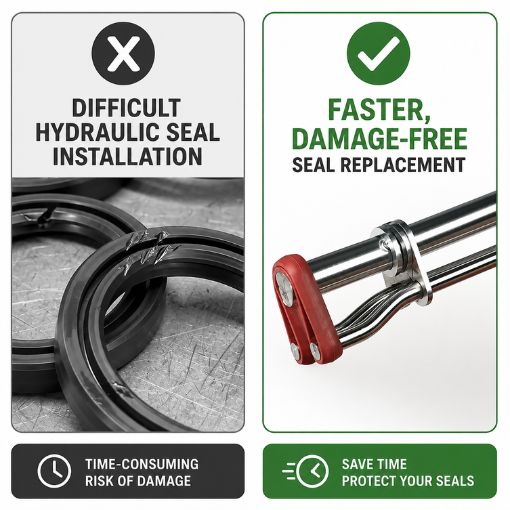 Hydraulic Seal Installation Tool Kit with Pick and Hook Tools
