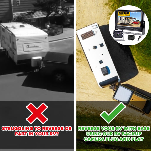 RV Backup Camera Plug and Play
