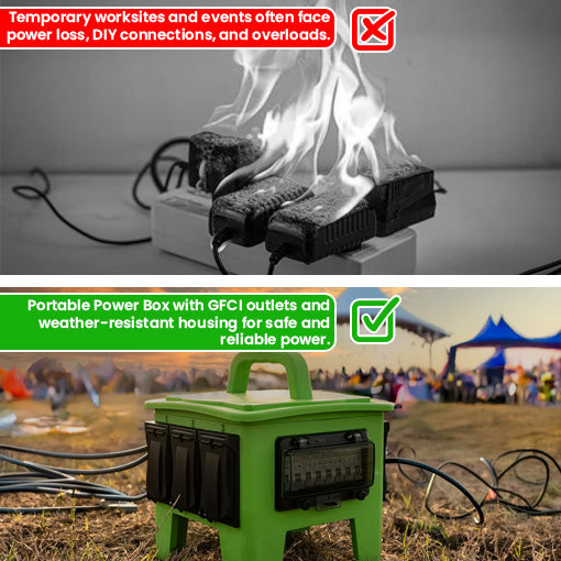Portable Power Distribution Box
