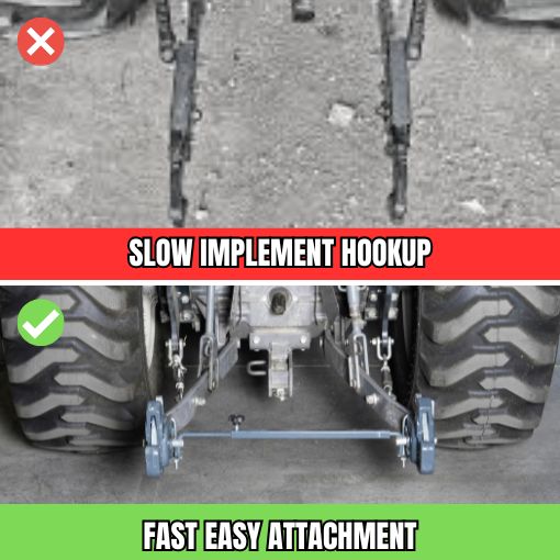 No-Weld Cat 1 Quick Hitch Lower Hooks