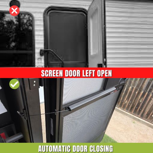 Universal Automatic RV Screen Door Closer