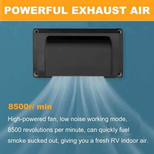 12V RV Side Exhaust Fan