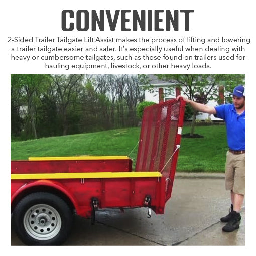 2-Sided Trailer Tailgate Lift Assist