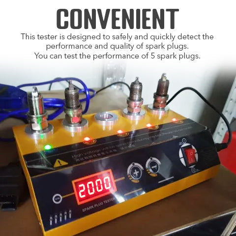 5 Holes Spark Plug Tester