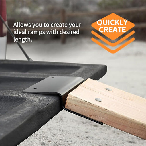DIY Steel Loading Ramp Plate Kit