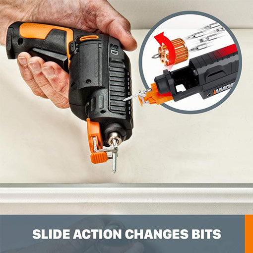 Quick Change Cordless Power Screwdriver Set