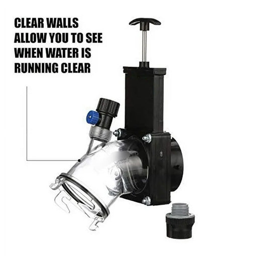 RV 45-Degree Reverse Flush Valve Attachment