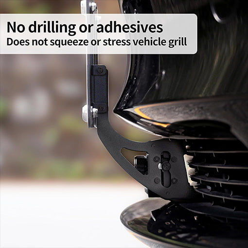 Lockable License Plate Holder