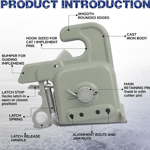 CAT 2 Tractor Quick Hitch System