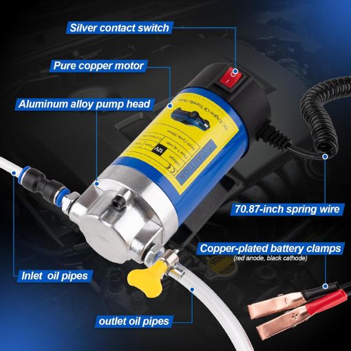 Lawn Mower Electric Oil Extractor Pump