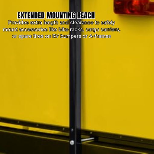 RV Bumper A-Frame Extension Post