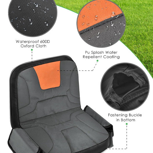 Tractor Seat Cover with Drink Pouch