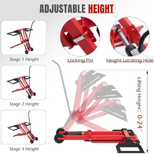 Universal Hydraulic Mower Lift
