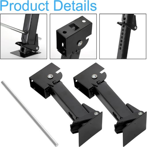 2-Pack Telescoping Trailer Stabilizer Jacks