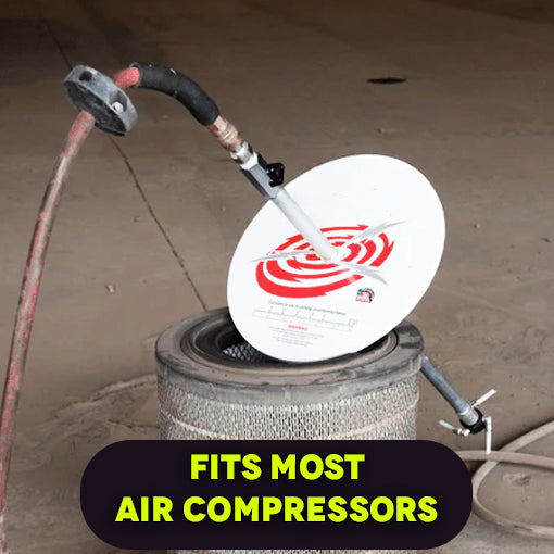 Rotating Air Filter Cleaner