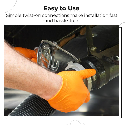 Ready-to-Use RV Sewer Hose Kit
