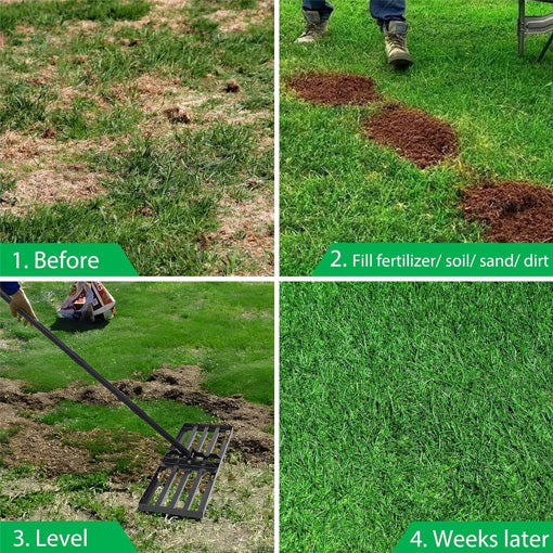 Large Lawn Leveling Rake