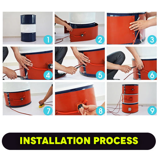 Metal Drum Heater