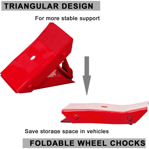 Foldable Steel Wheel Chocks