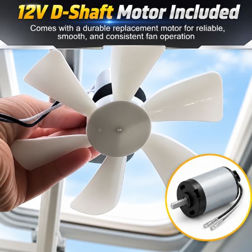 Universal 6" RV Vent Fan Blade Replacement
