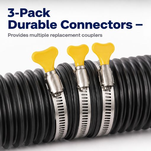 RV Universal Internal Sewer Hose Coupler