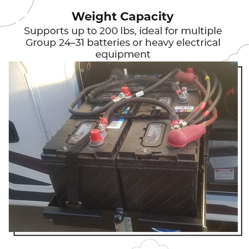 RV Generator Slide Out Tray ~ RVTrailerTractor