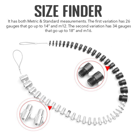 Nut and Bolt Thread Checker