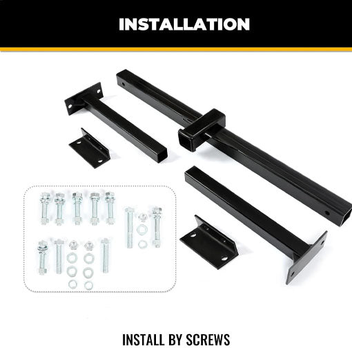 Rear Adjustable 2-Inch Towing Receiver Trailer Hitch