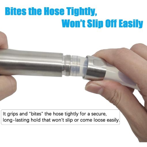 Stainless Steel RV Water Tank Filler with Shutoff Valve