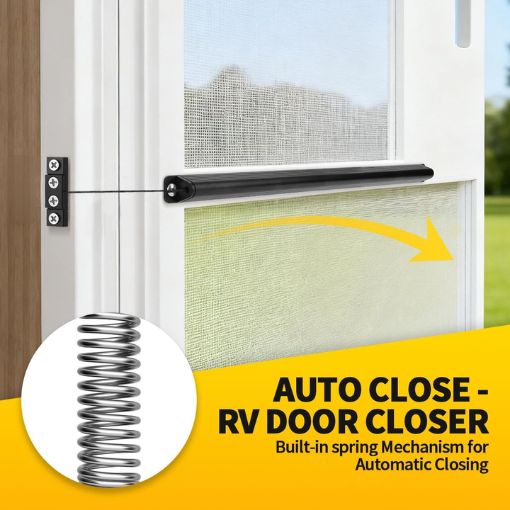 Universal Automatic RV Screen Door Closer