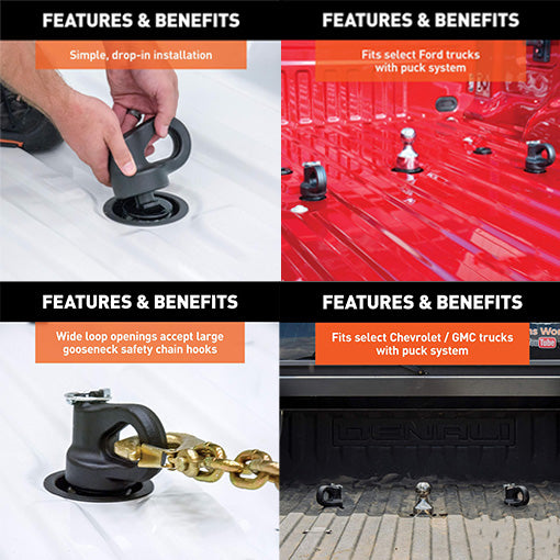 Puck System Gooseneck Hitch Kit