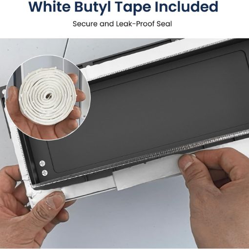 Aluminum RV Range Hood Vent Cover