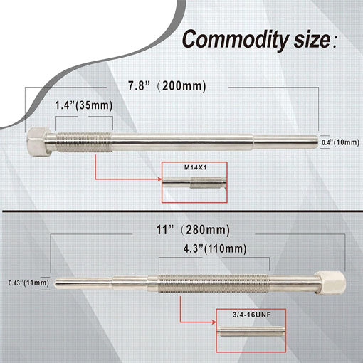 Universal Primary & Secondary Clutch Puller Tool Kit