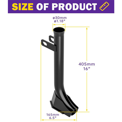 Bolt-on Tractor Trencher Pipe Layer Attachment
