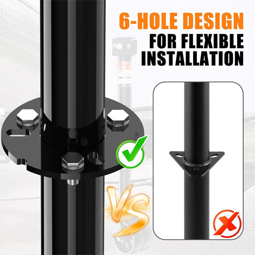 Upgraded 2-in-1 A-Frame Trailer Jack