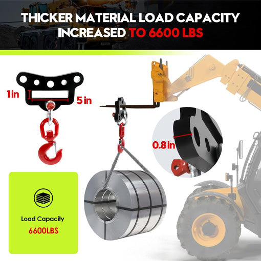 Forklift Single Lifting Hook