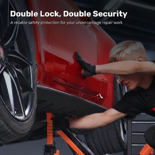 Heavy Duty Car Jack Stands with Double Locking System