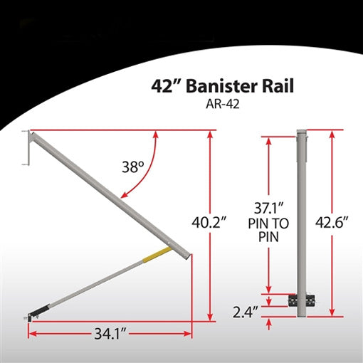 RV Banister Rail