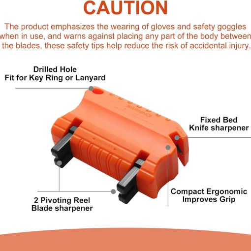 Reel Lawn Mower Blade Quick Handheld Sharpener
