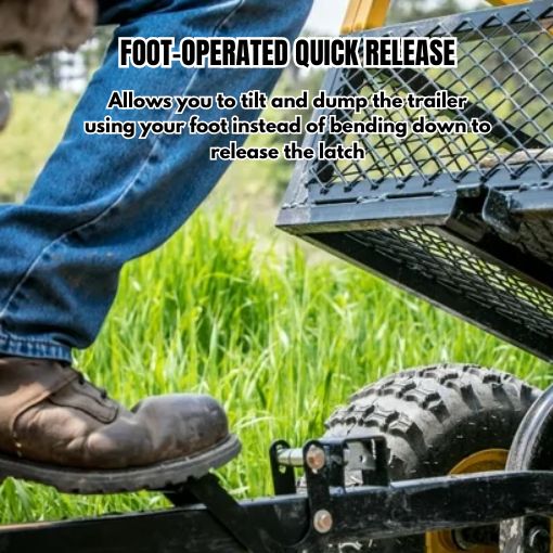 Trailer Foot Pedal Latch