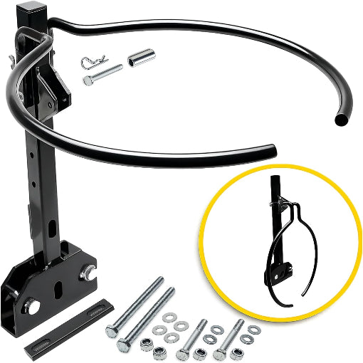 6-Way Clamp-On Universal Tractor Mower 5-Gallon Bucket Holder