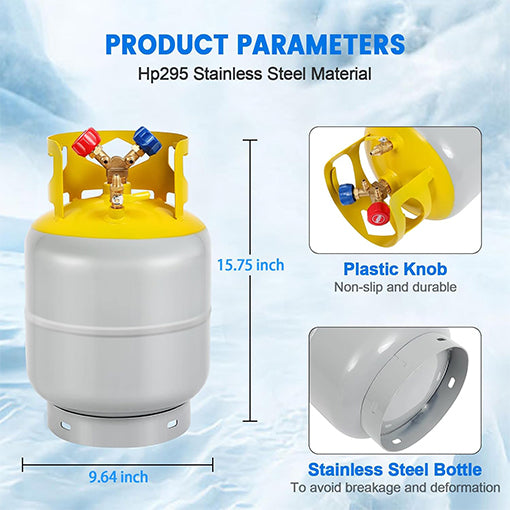 Reusable Refrigerant Recovery Cylinder Tank