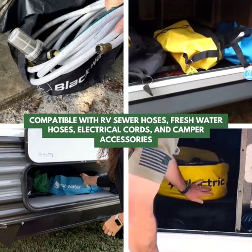 4-Pack RV Waterproof Utility Storage Bags