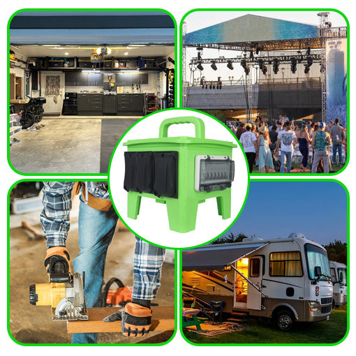 Portable Power Distribution Box
