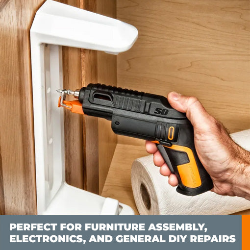 Quick Change Cordless Power Screwdriver Set