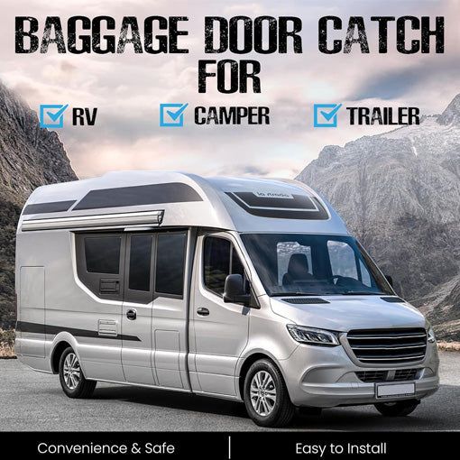 RV Baggage Door Catch