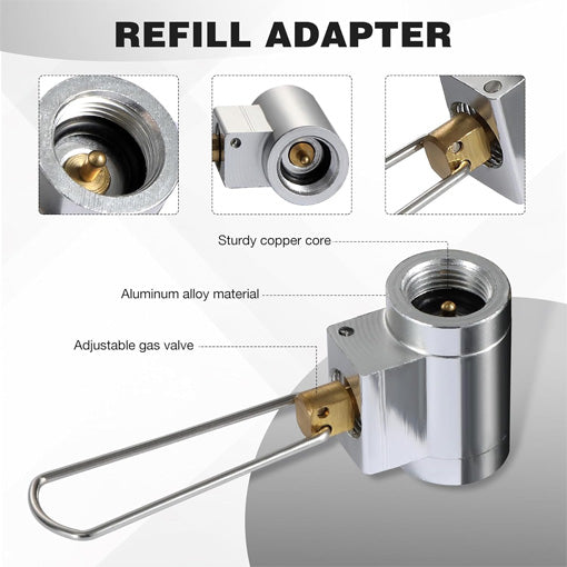 Universal Gas Canister Adapter Set